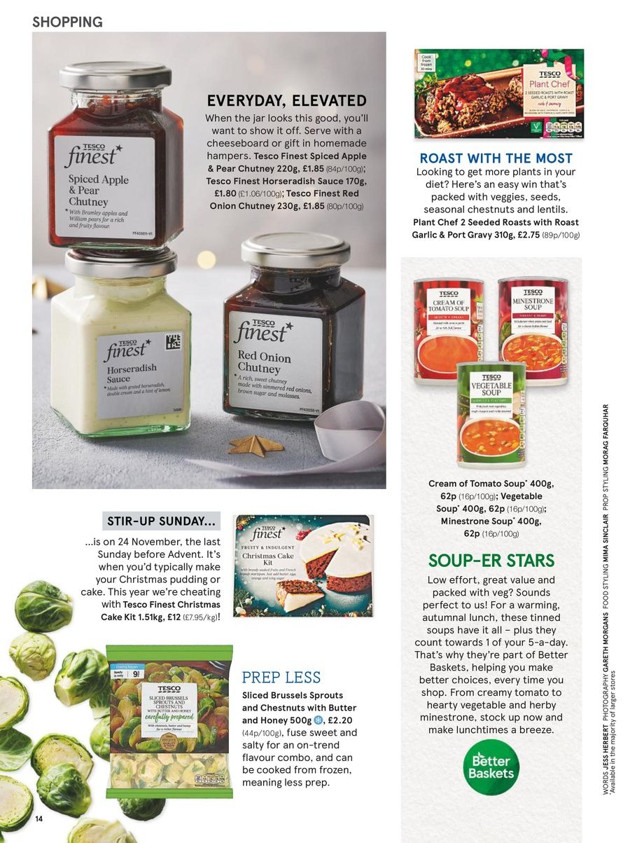 عروض تيسكو بريطانيا من 8 حتى 30 نوفمبر 2024 عروض ضخمة - تيسكو - المملكة المتحدة - 8 نوفمبر 2024 – 30 نوفمبر 2024 - صفحة 14