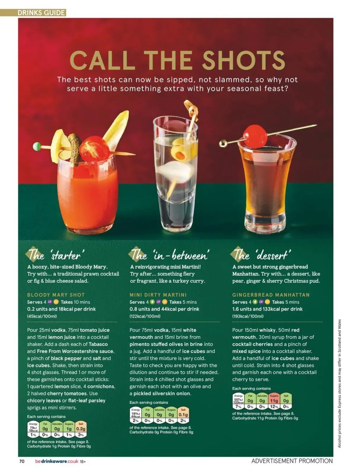 Página 70 en Levanta un brindis en Tesco Reino Unido