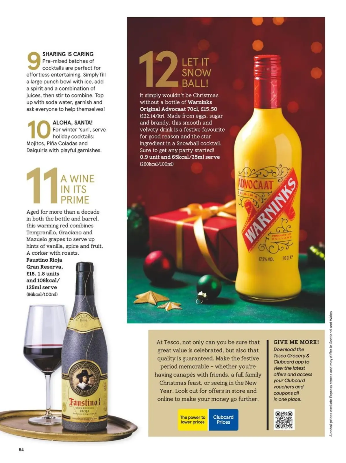 Página 54 en Levanta un brindis en Tesco Reino Unido