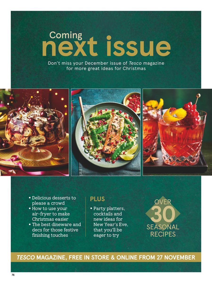 عروض تيسكو بريطانيا من 8 حتى 30 نوفمبر 2024 عروض ضخمة - تيسكو - المملكة المتحدة - 8 نوفمبر 2024 – 30 نوفمبر 2024 - صفحة 76