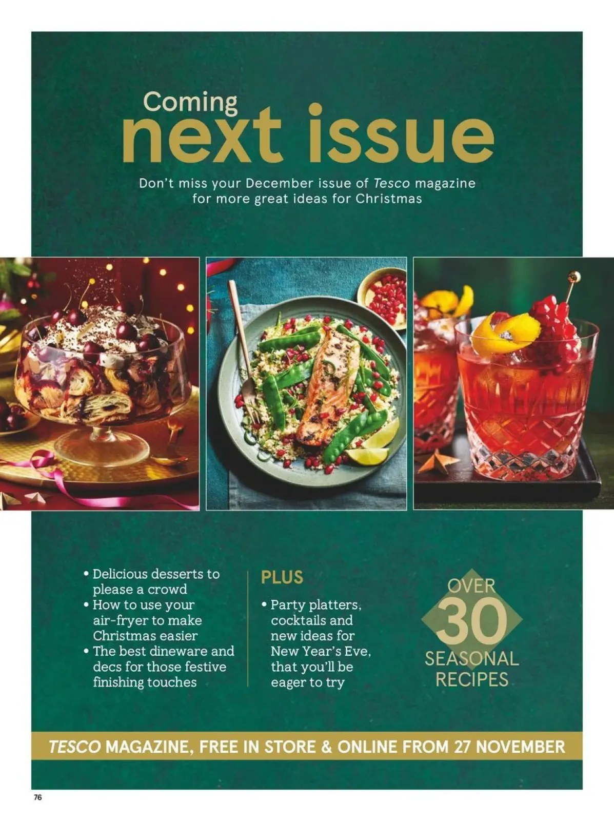 Página 76 en Levanta un brindis en Tesco Reino Unido