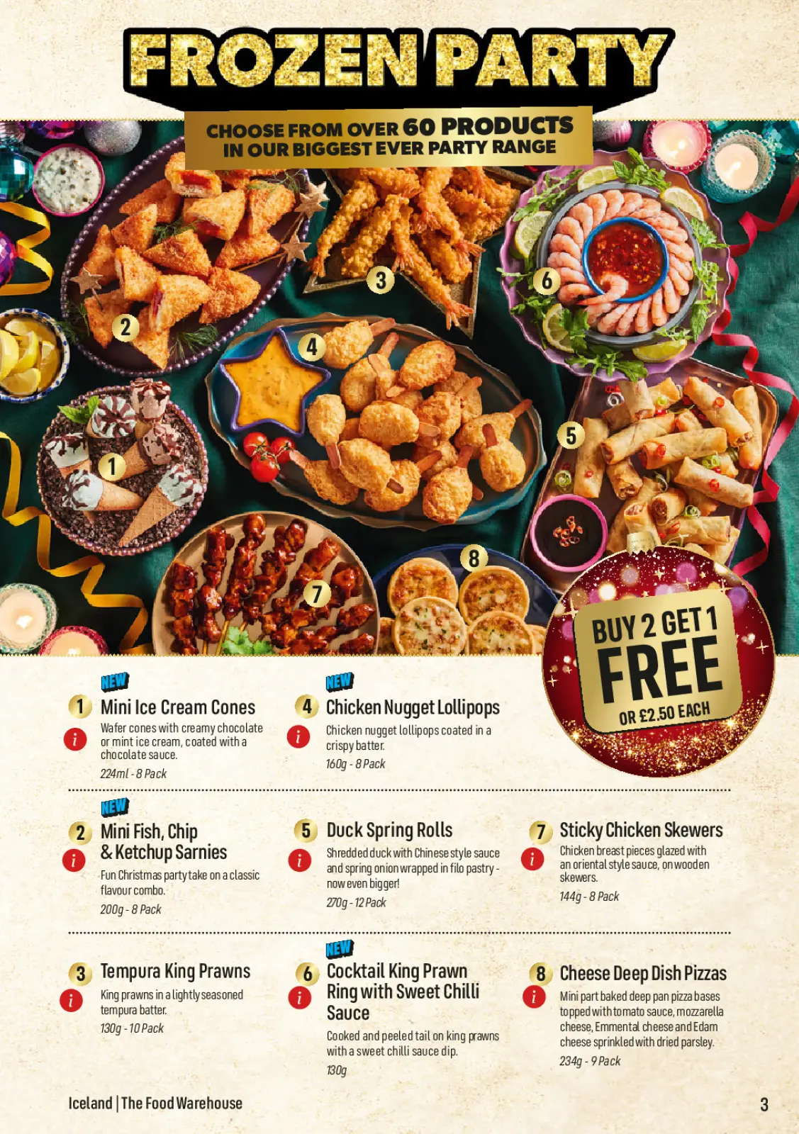 Página 66 en ofertas de navidad en Iceland supermercado Reino Unido
