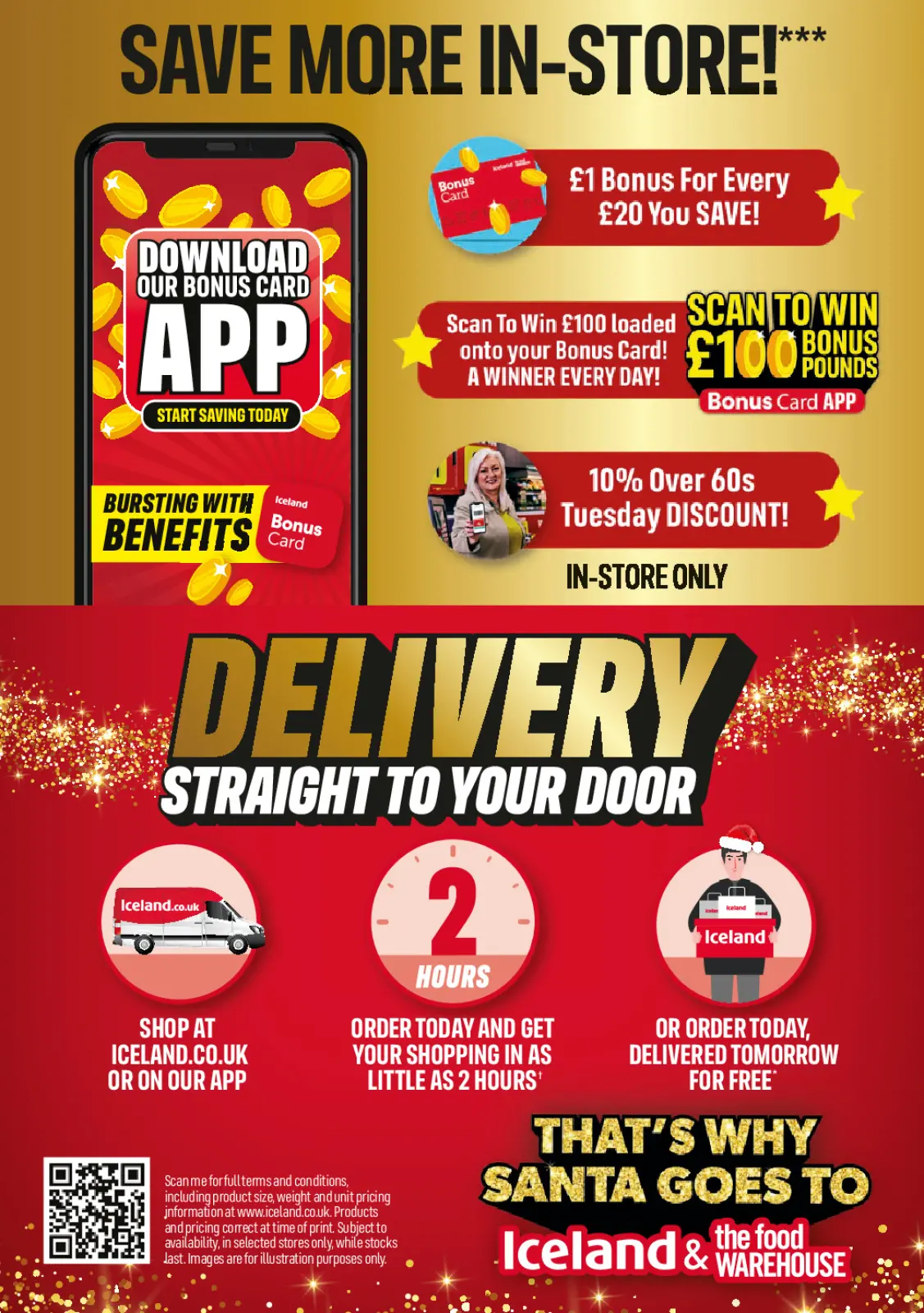 Página 85 en ofertas de navidad en Iceland supermercado Reino Unido