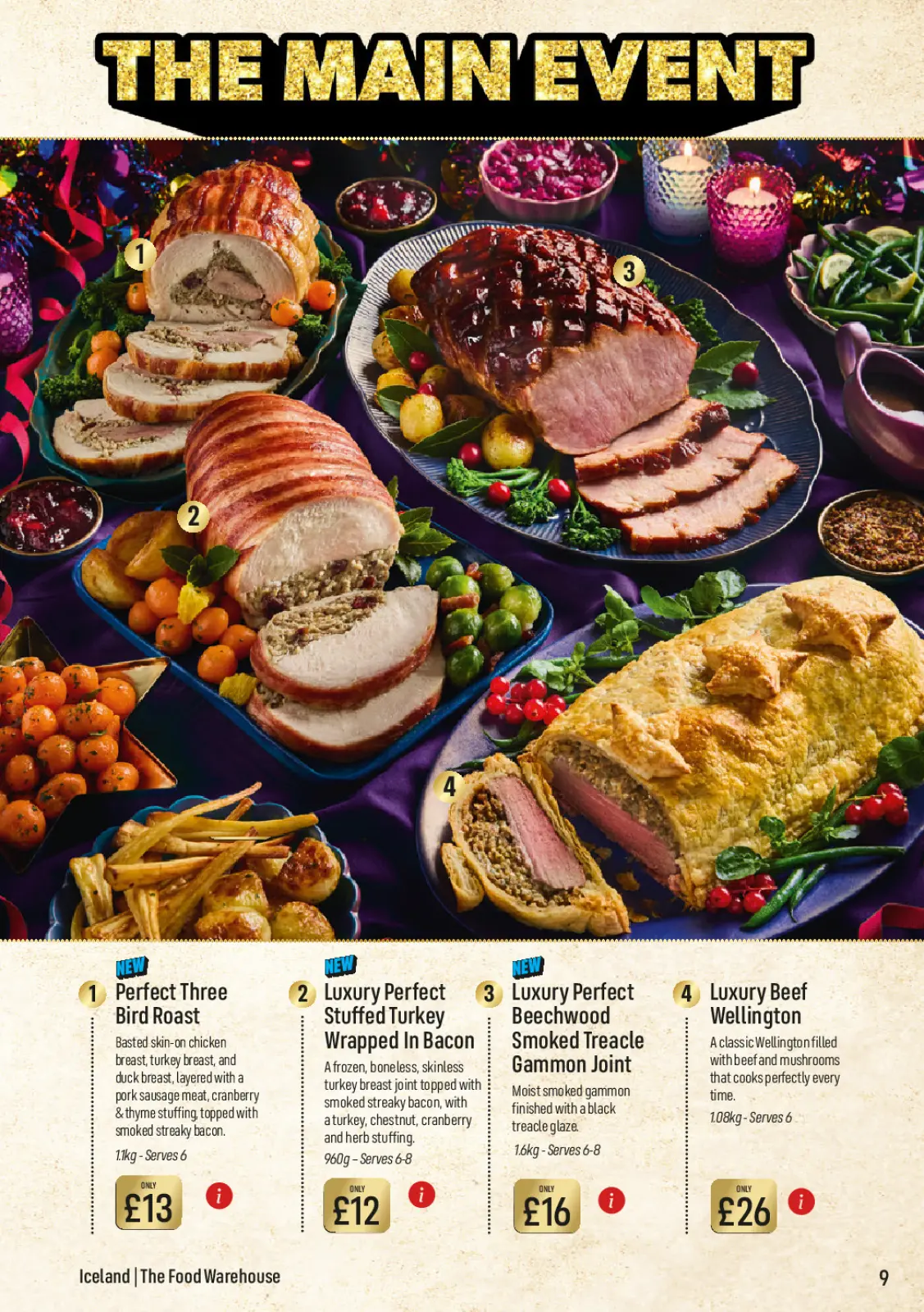 Página 31 en ofertas de navidad en Iceland supermercado Reino Unido