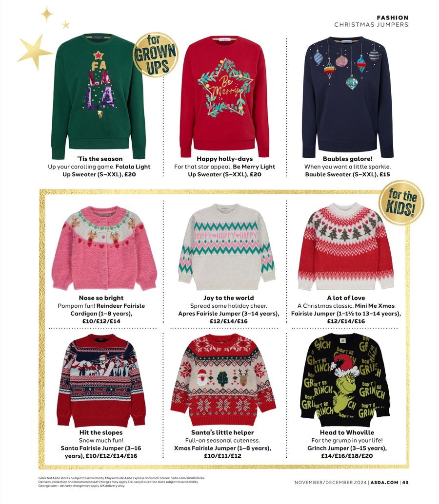 عروض آسدا سوبر ماركت بريطانيا من 6 نوفمبر حتى 31 ديسمبر 2024 عروض الكريسماس - آسدا سوبر ماركت - المملكة المتحدة - 6 نوفمبر 2024 – 31 ديسمبر 2024 - صفحة 43