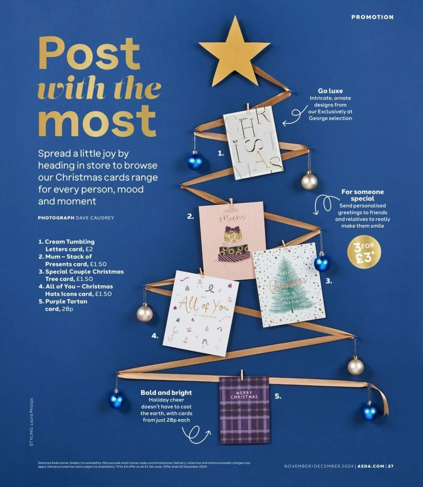 Página 27 en ofertas de navidad en Supermercado Asda Reino Unido