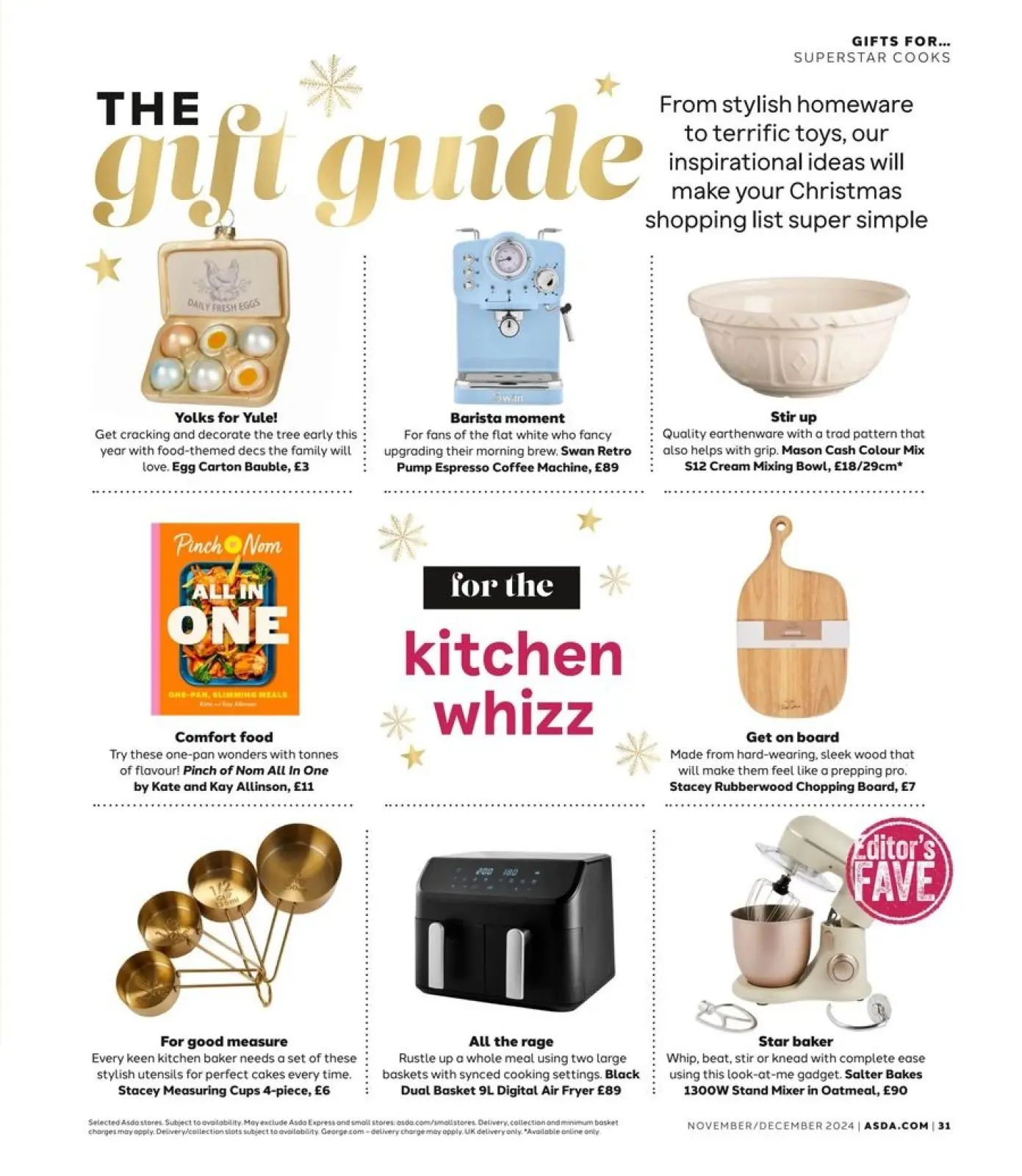 Página 31 en ofertas de navidad en Supermercado Asda Reino Unido