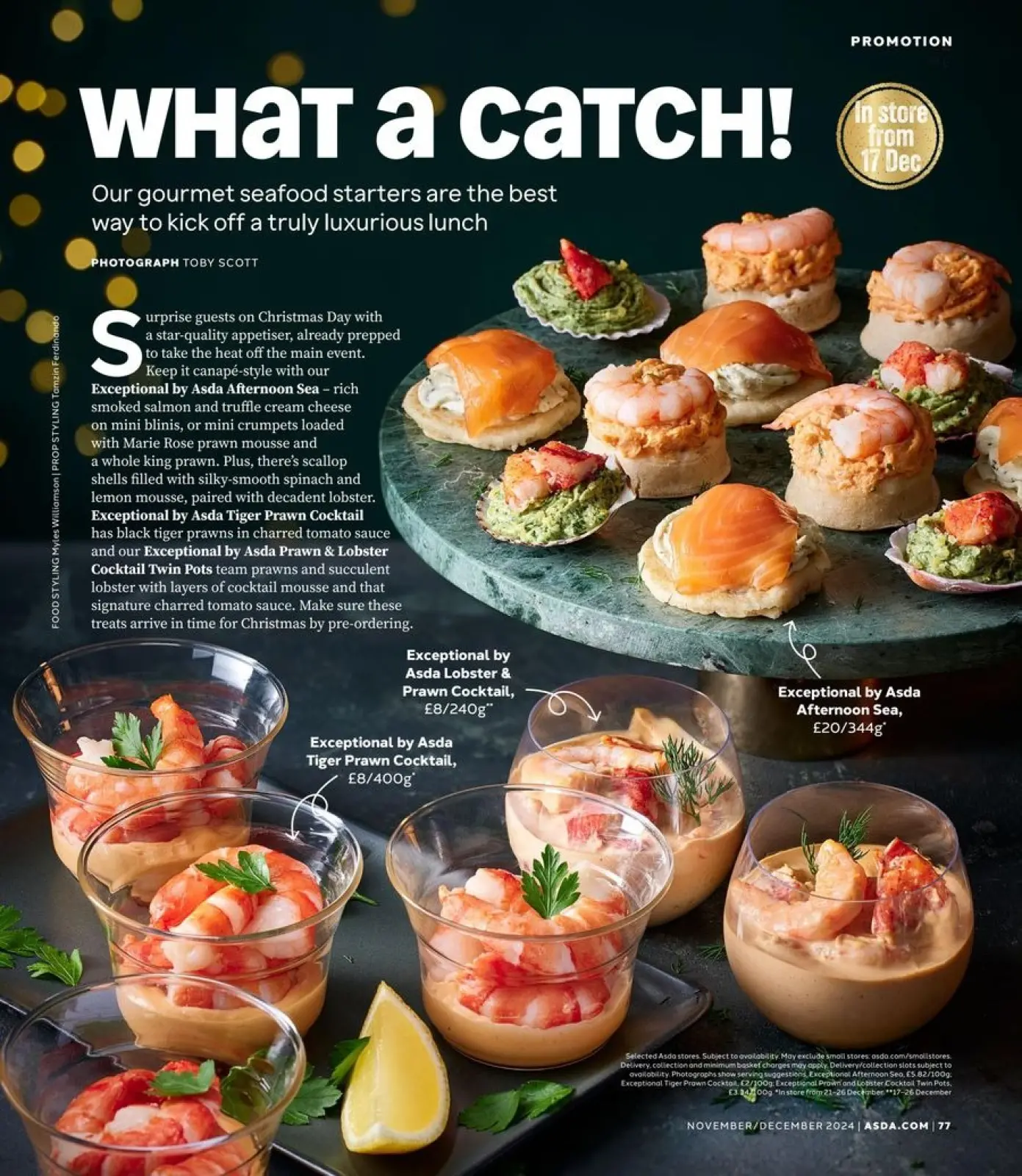 Página 77 en ofertas de navidad en Supermercado Asda Reino Unido