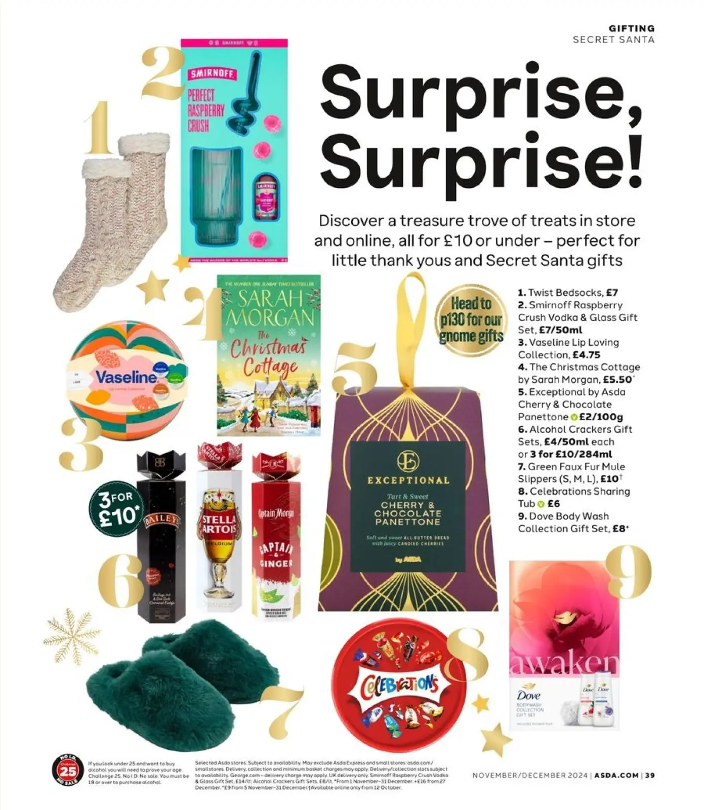 Página 39 en ofertas de navidad en Supermercado Asda Reino Unido