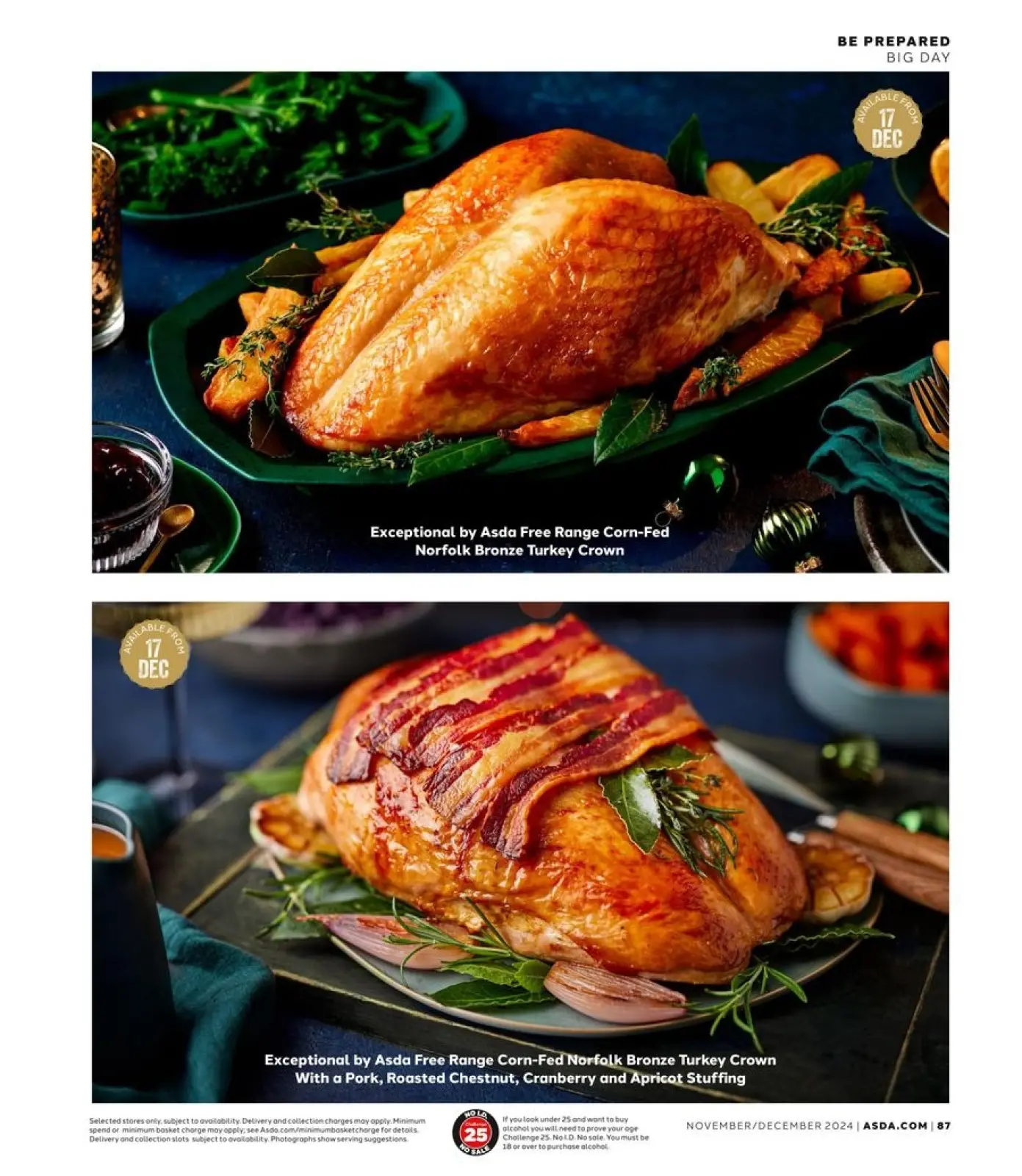 Página 87 en ofertas de navidad en Supermercado Asda Reino Unido