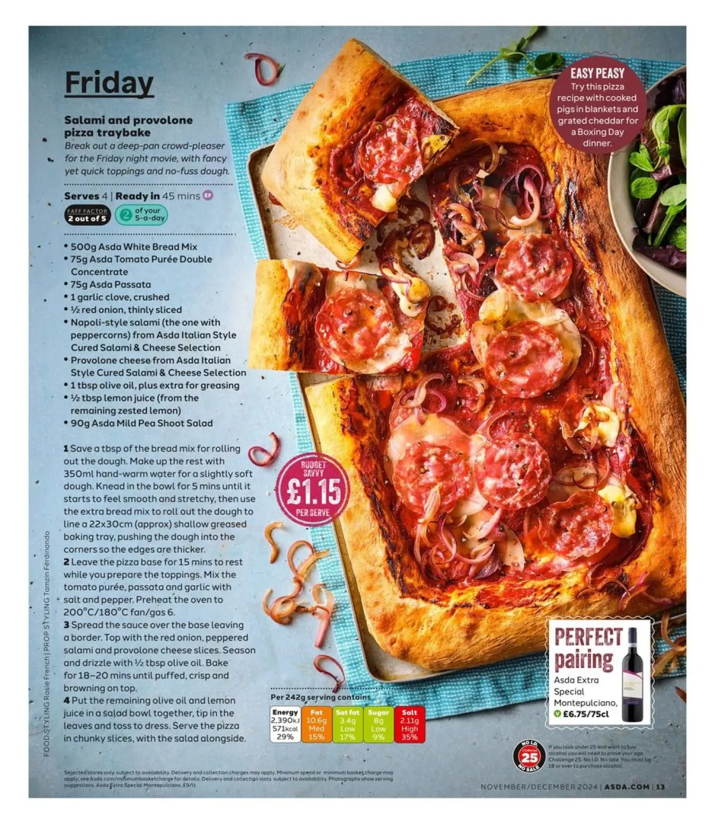 Página 13 en ofertas de navidad en Supermercado Asda Reino Unido