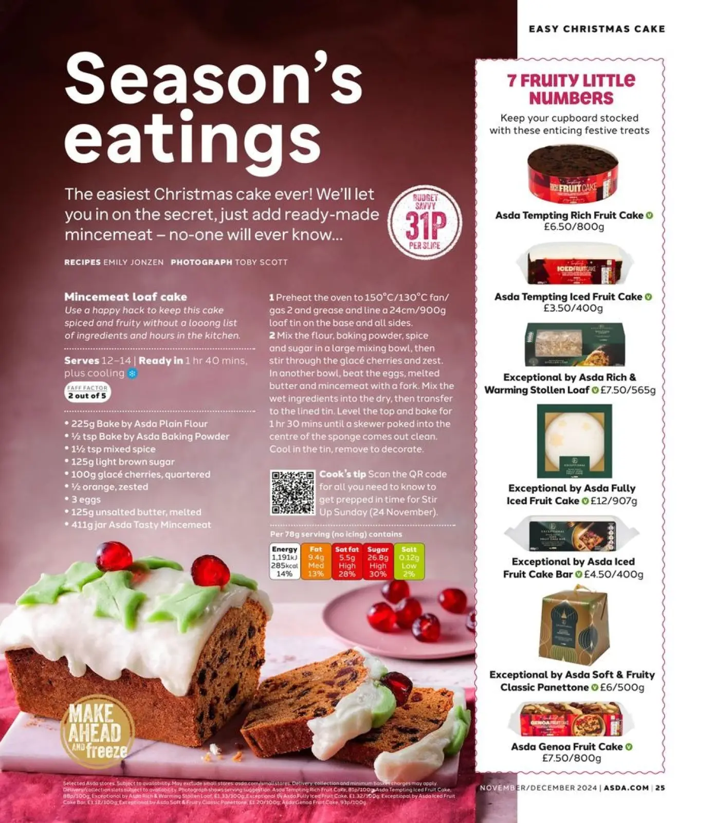 Página 25 en ofertas de navidad en Supermercado Asda Reino Unido