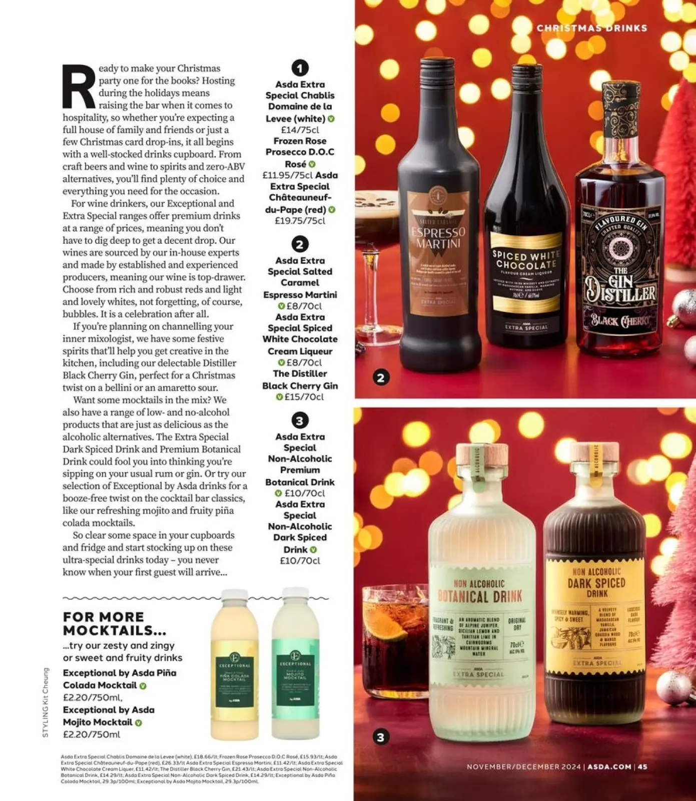 Página 45 en ofertas de navidad en Supermercado Asda Reino Unido