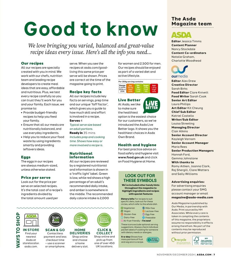 عروض آسدا سوبر ماركت بريطانيا من 6 نوفمبر حتى 31 ديسمبر 2024 عروض الكريسماس - آسدا سوبر ماركت - المملكة المتحدة - 6 نوفمبر 2024 – 31 ديسمبر 2024 - صفحة 7