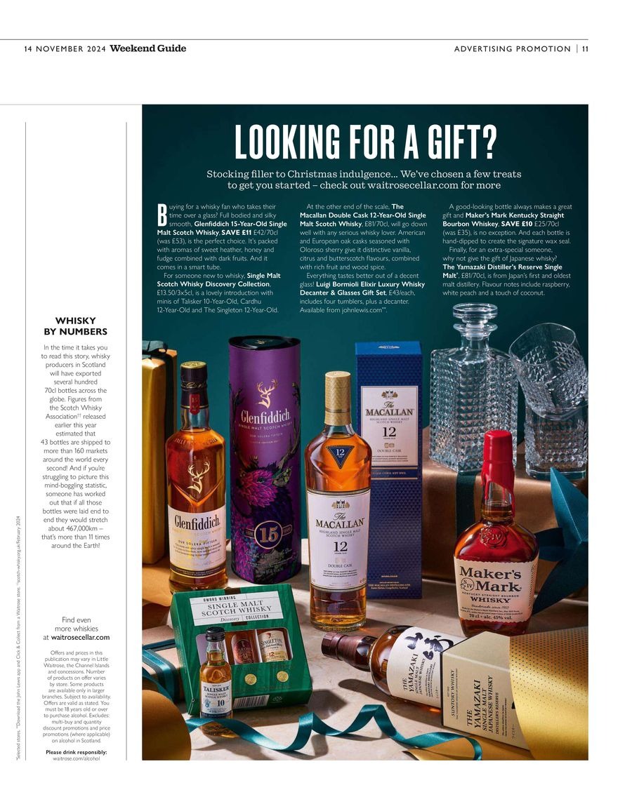 عروض ويتروس سوبر ماركت بريطانيا من 14 حتى 25 نوفمبر 2024 عروض نهاية الأسبوع - ويتروس سوبر ماركت - المملكة المتحدة - 14 نوفمبر 2024 – 25 نوفمبر 2024 - صفحة 63