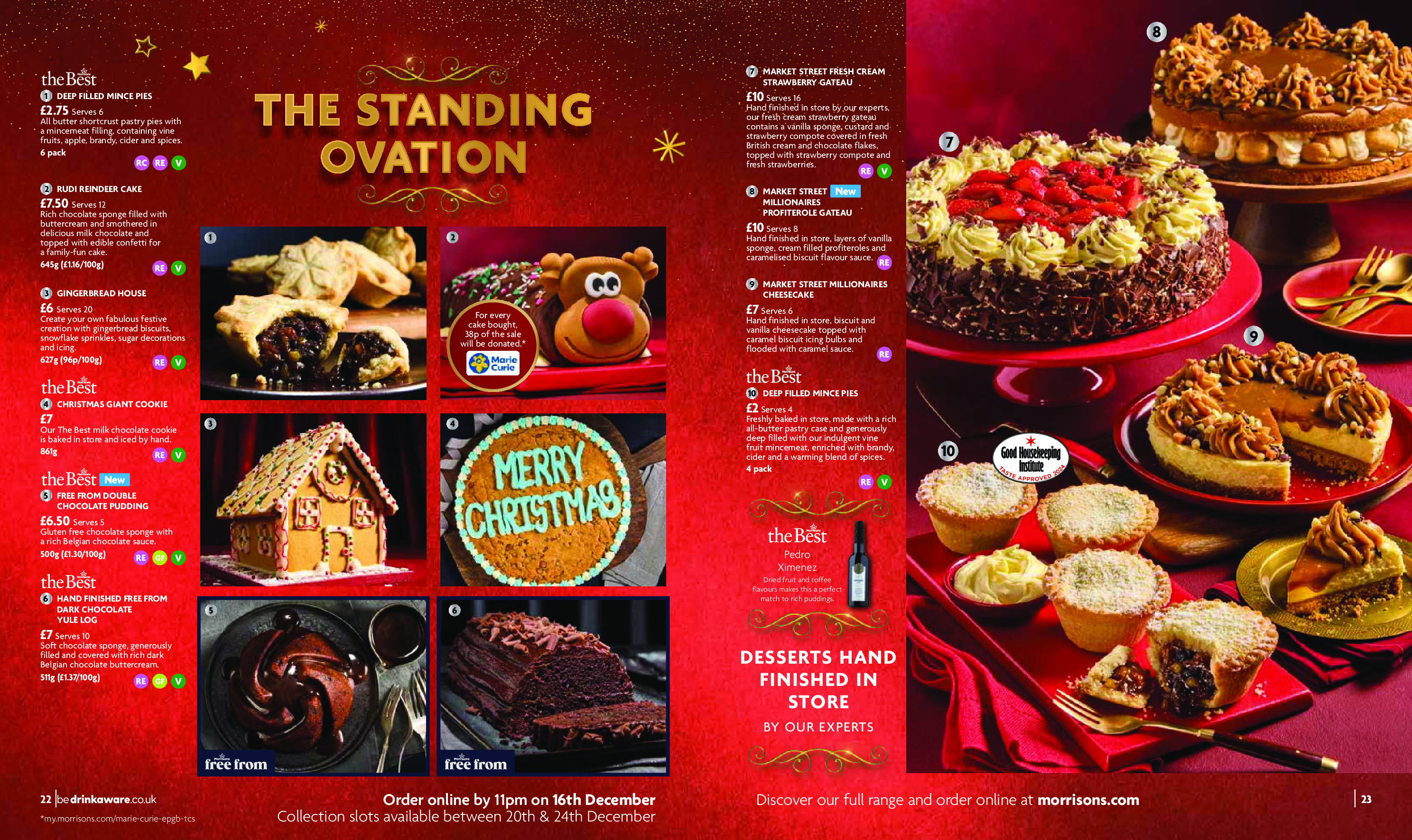 عروض موریسونس سوبر ماركت بريطانيا من 16 نوفمبر حتى 31 ديسمبر 2024 عروض الكريسماس - موریسونس سوبر ماركت - المملكة المتحدة - 16 نوفمبر 2024 – 31 ديسمبر 2024 - صفحة 12