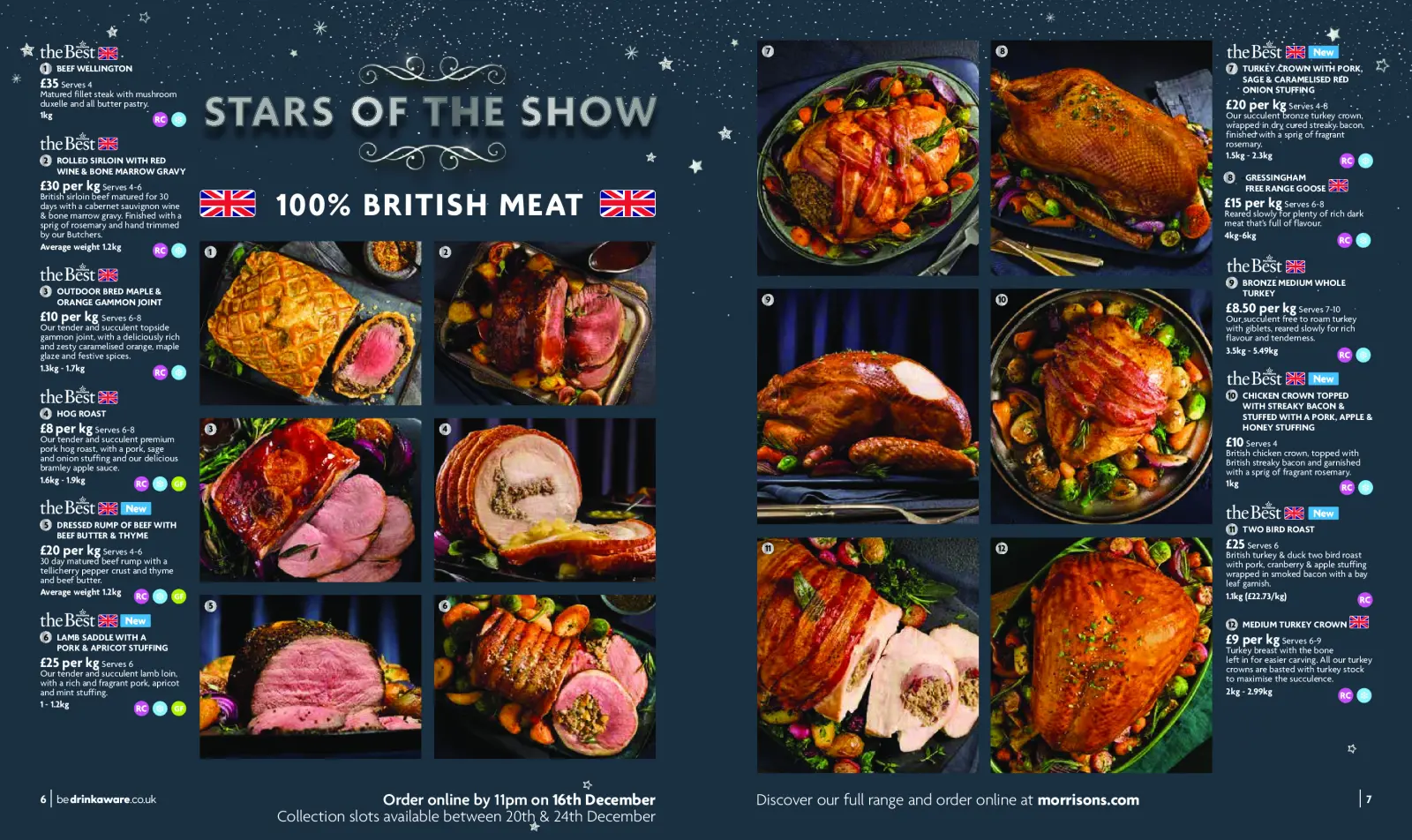Página 4 en ofertas de navidad en Supermercado Morrison Reino Unido