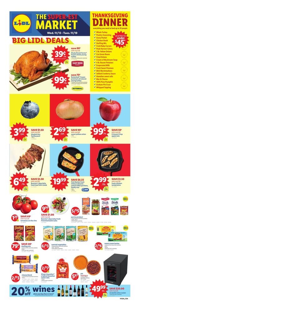Lidl USA Offers from 13 to 19 November 2024 Special offers