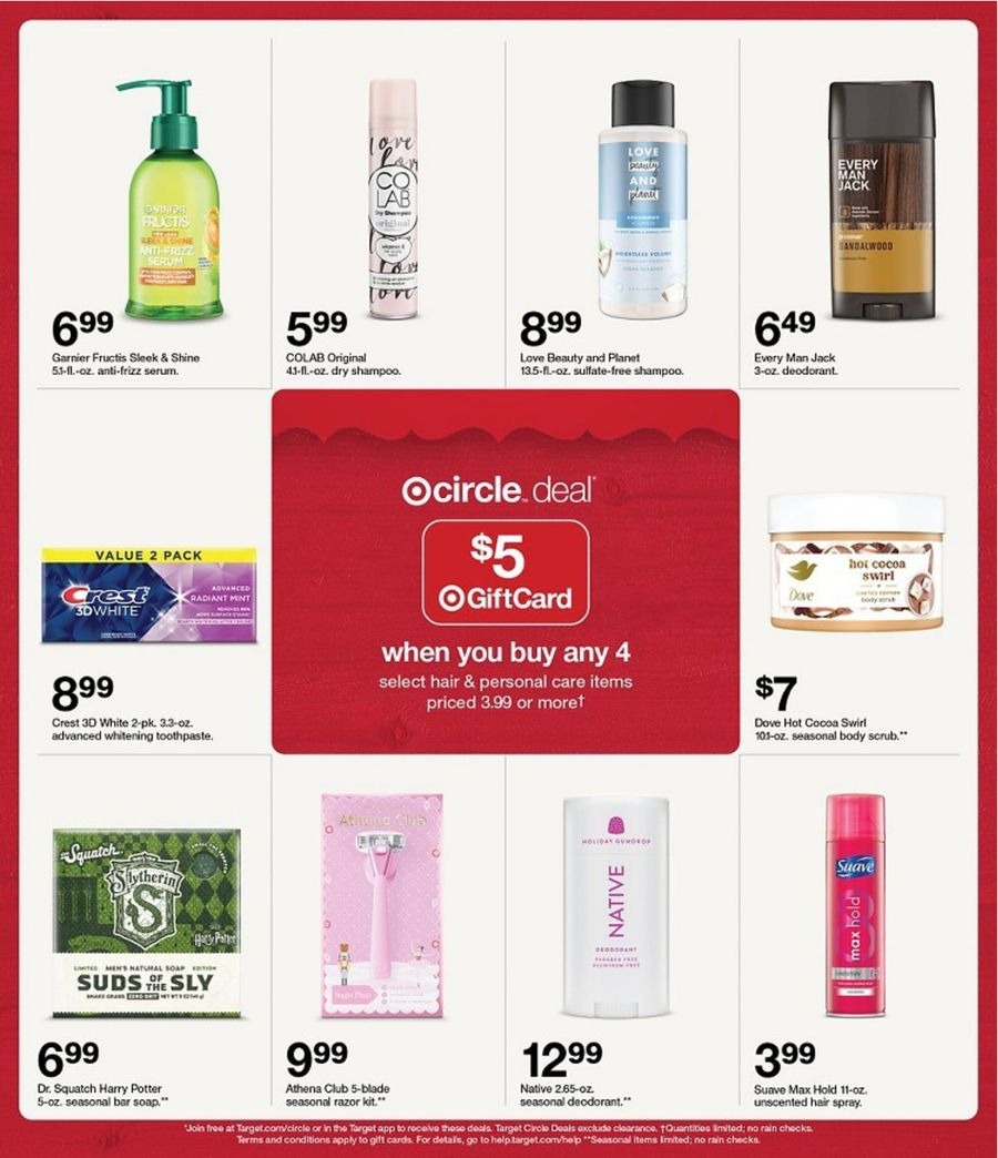 Target USA Offers from 3 to 17 December 2024 Weekly Ads & Promo Codes