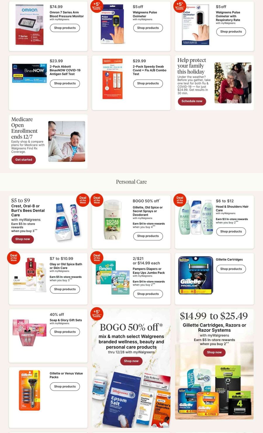 Walgreens USA Offers from 1 to 7 December 2024 Exclusive bargains