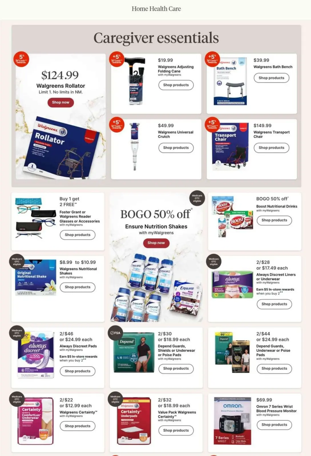 Page 6 dans Offres exclusives chez Walgreens États-Unis