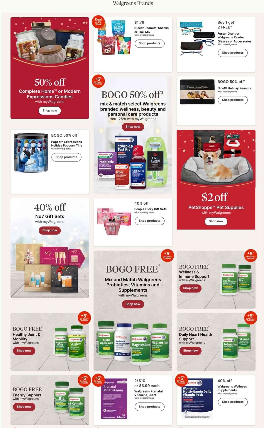 Walgreens USA Offers from 1 to 7 December 2024 Exclusive bargains