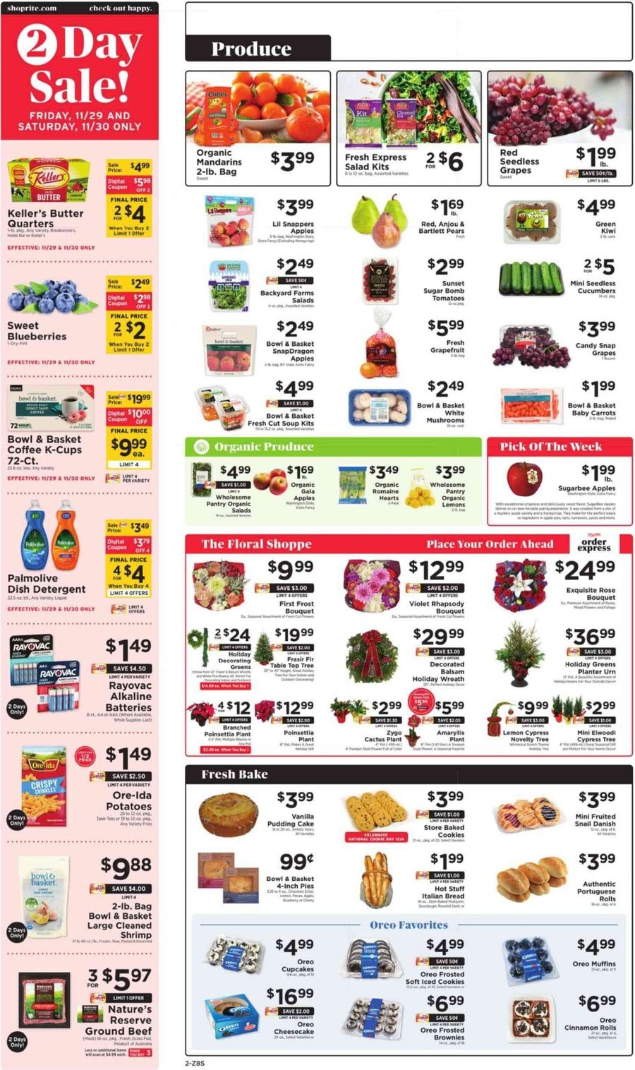 ShopRite USA Offers from 29 November to 5 December 2024 Weekly Ads & Promo Codes