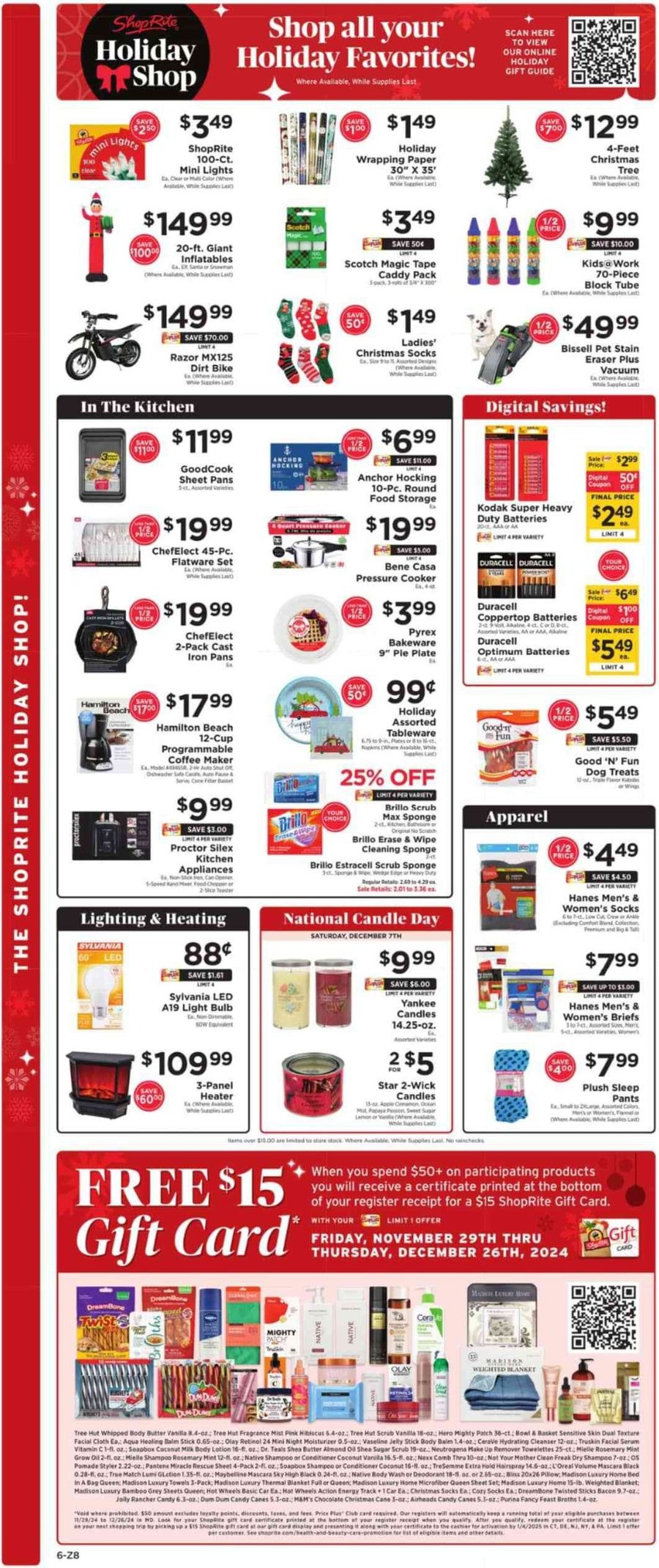 ShopRite USA Offers from 29 November to 5 December 2024 Weekly Ads & Promo Codes