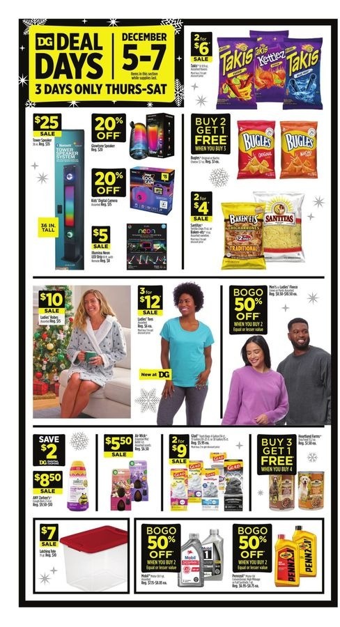 Dollar General USA Offers from 1 to 7 December 2024 Top offers for smart savers