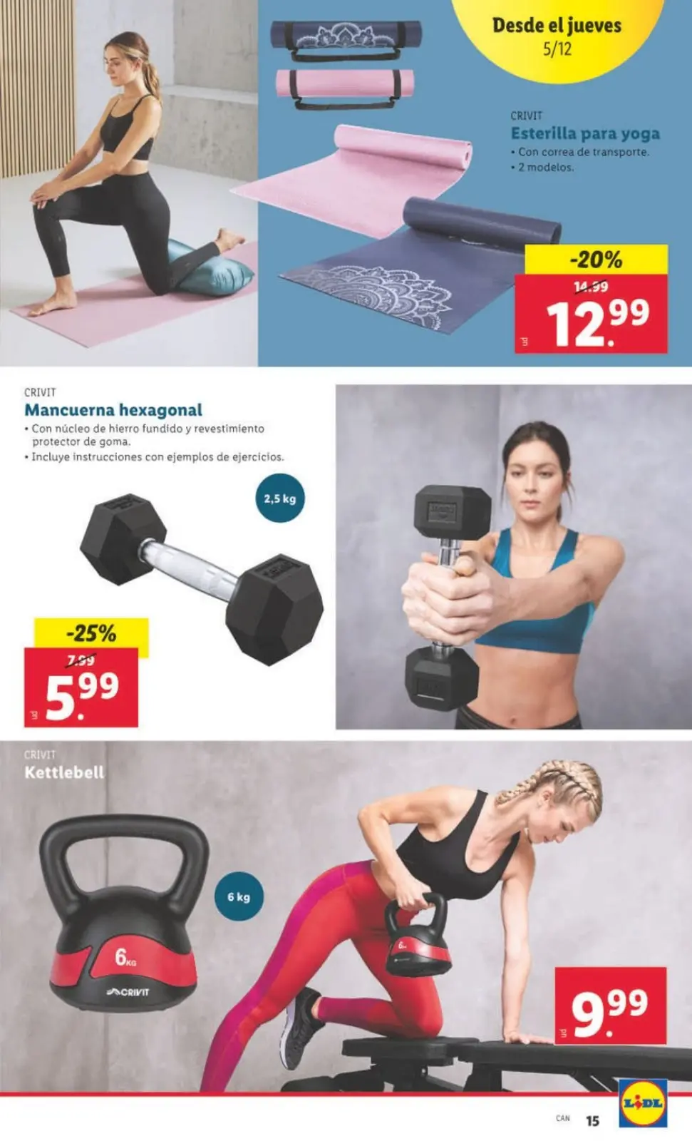 Page 21 dans Nouvelles offres en magasin chez Lidl Espagne