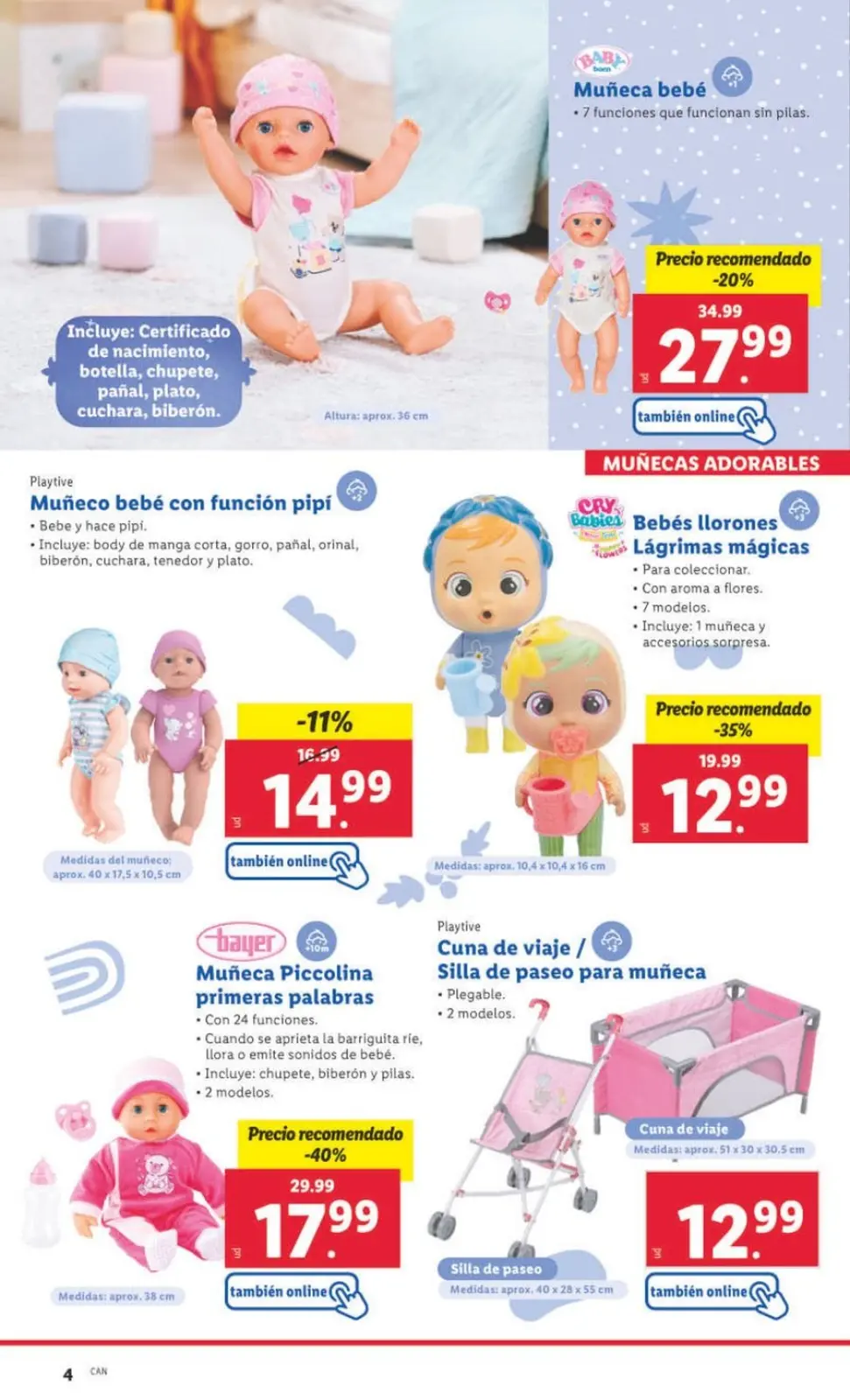 Page 4 dans Nouvelles offres en magasin chez Lidl Espagne
