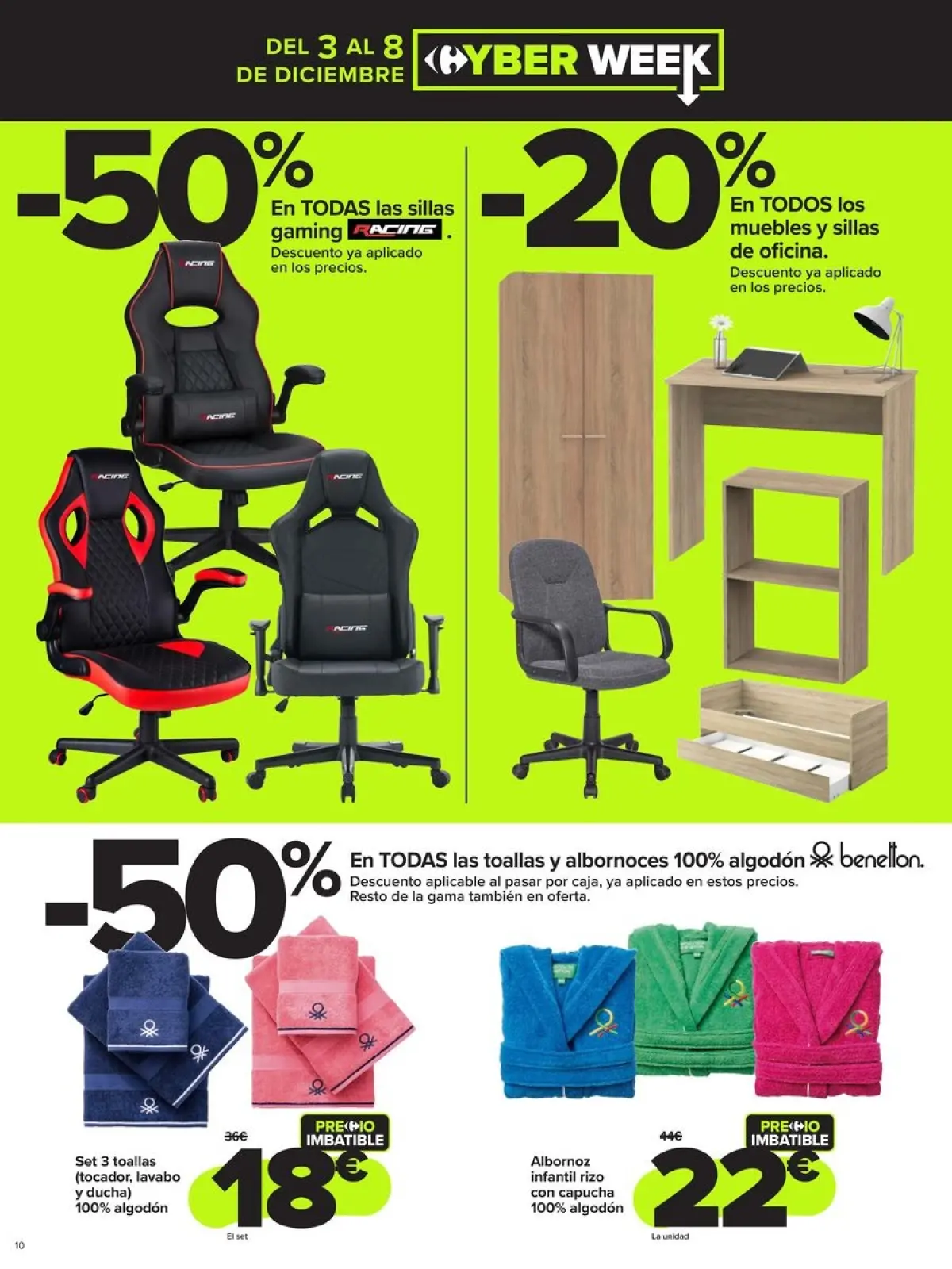 Página 10 en CYBER WEEK en Carrefour España