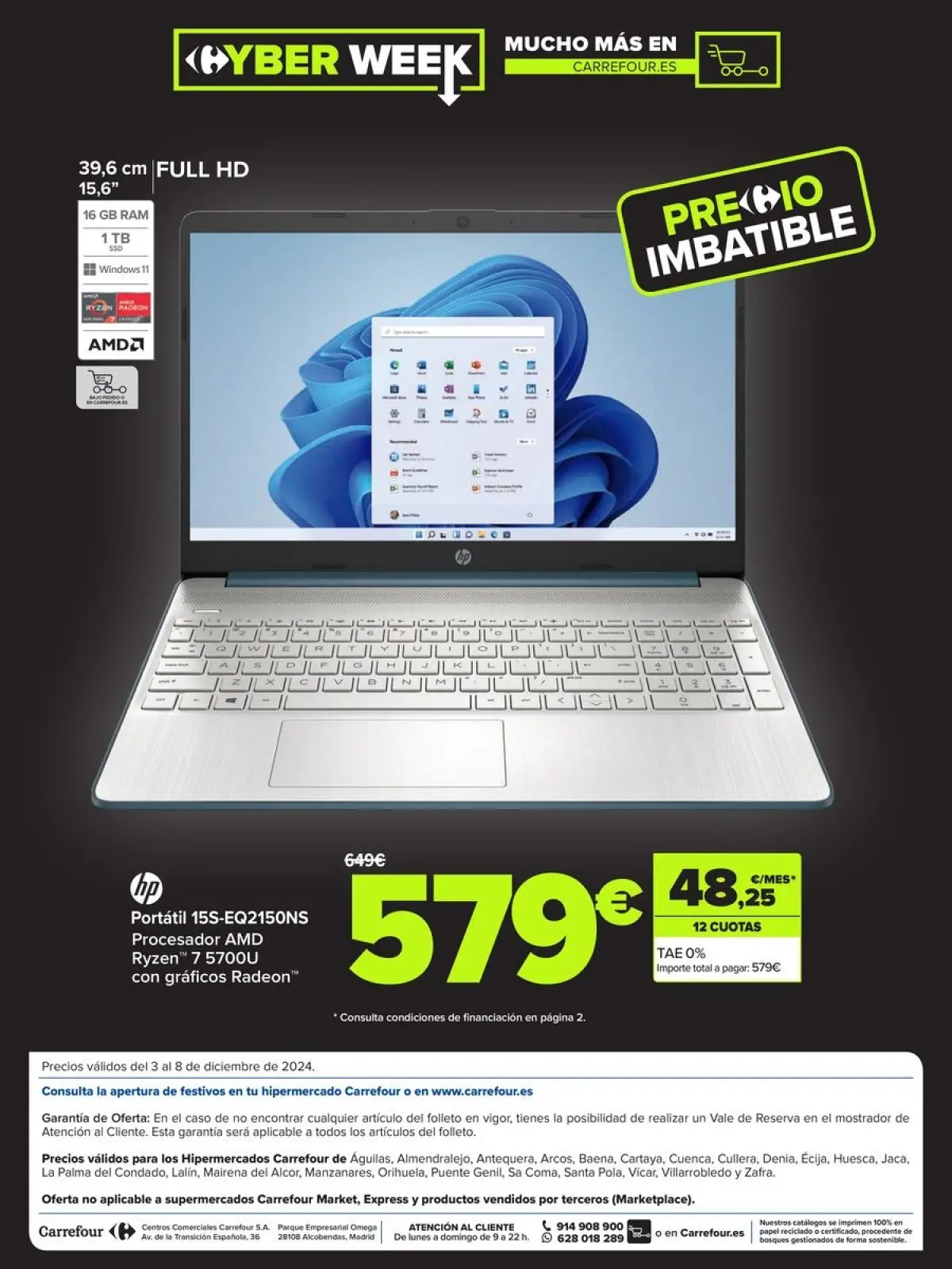 Página 11 en CYBER WEEK en Carrefour España