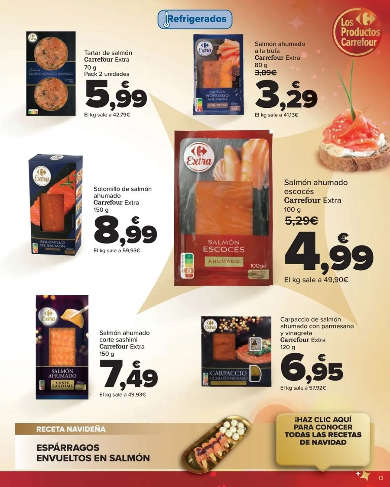 صفحة 13 ضمن إكسترا في كارفور إسبانيا