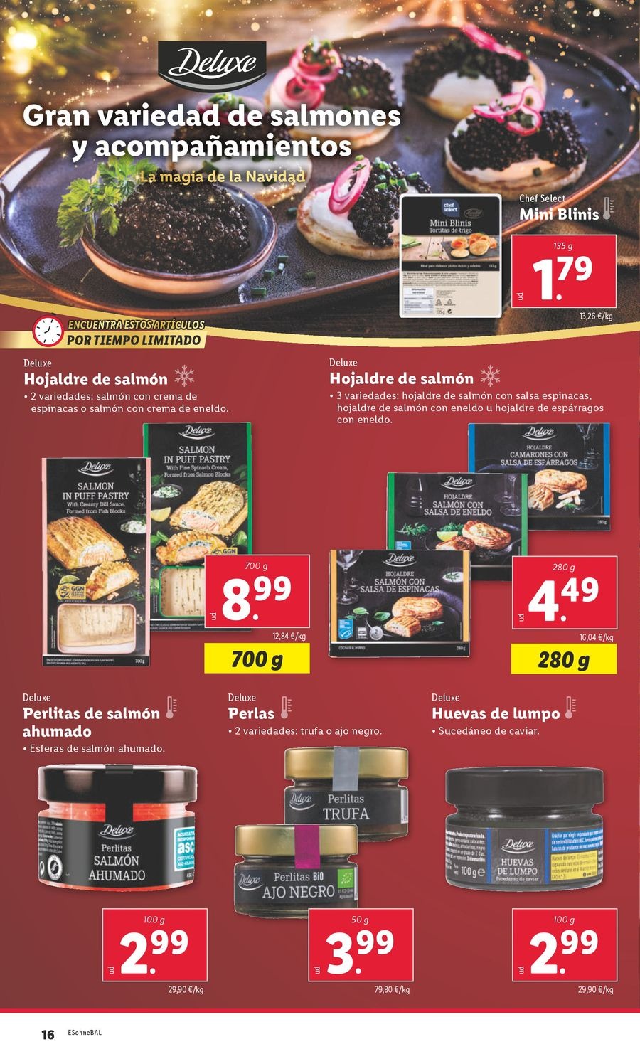 Ofertas de Lidl España de 2 a 8 diciembre 2024 ofertas semanales