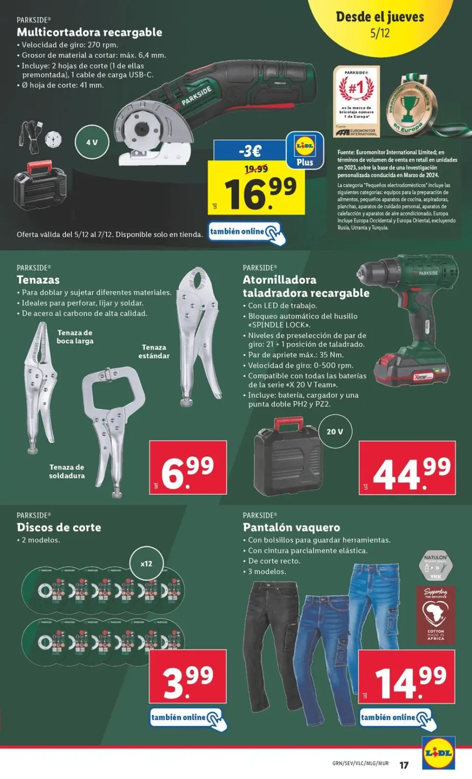 Page 53 dans Offres hebdomadaires chez Lidl Espagne