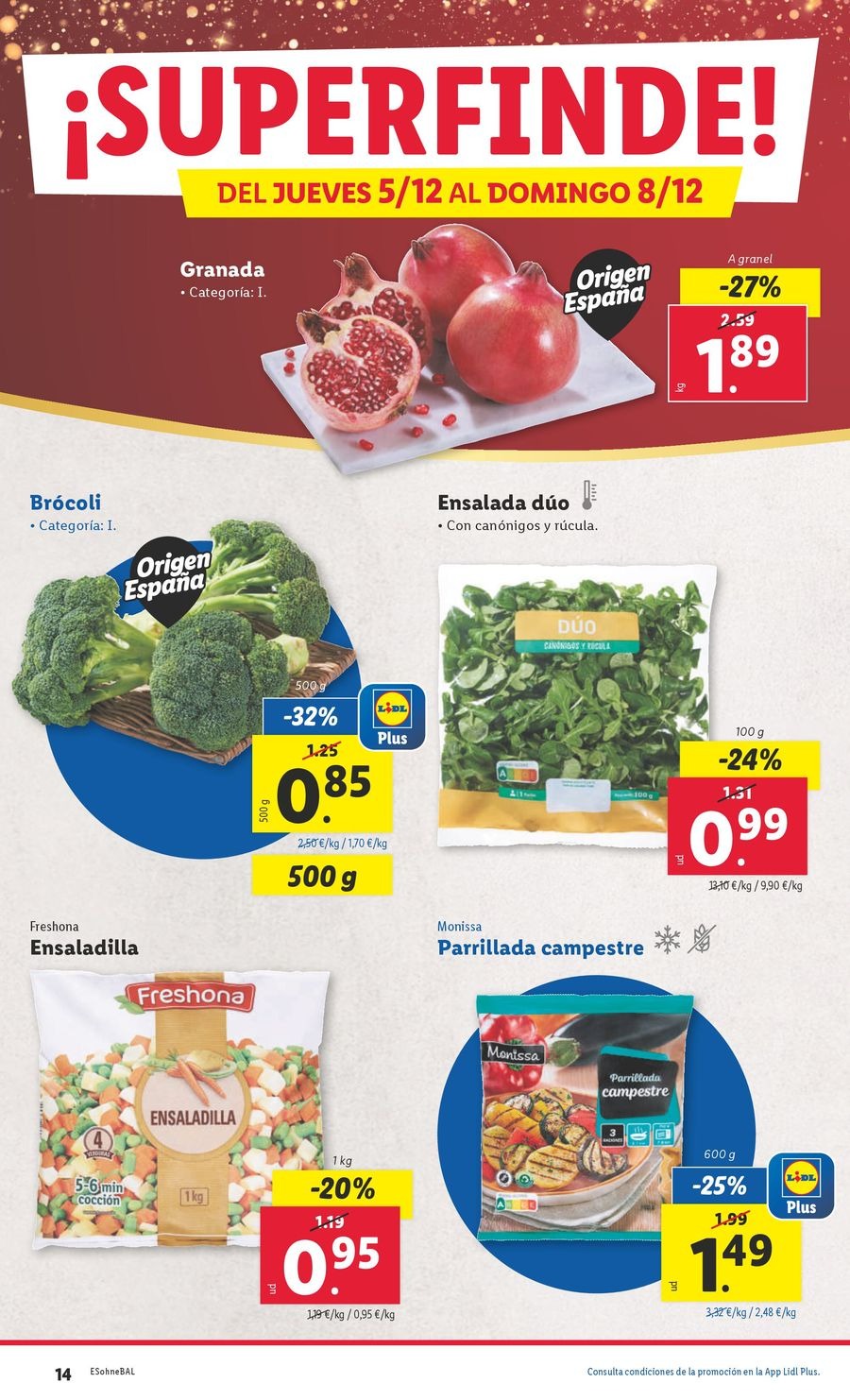 Ofertas de Lidl España de 2 a 8 diciembre 2024 ofertas semanales