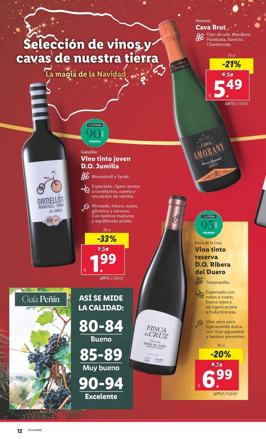 Ofertas de Lidl España de 2 a 8 diciembre 2024 ofertas semanales
