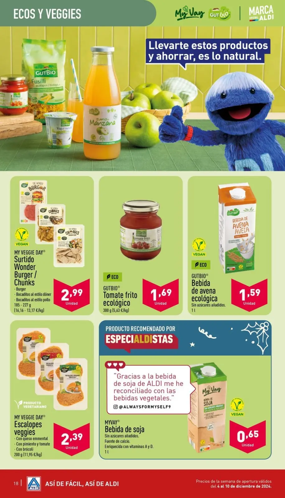 Página 18 en ofertas semanales en ALDI España