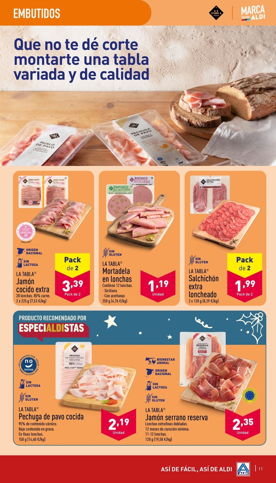 Ofertas de ALDI España de 4 a 10 diciembre 2024 ofertas semanales