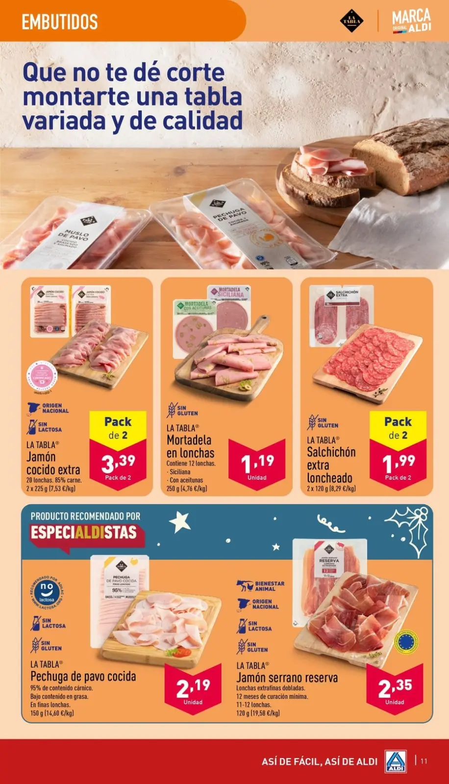 Página 11 en ofertas semanales en ALDI España