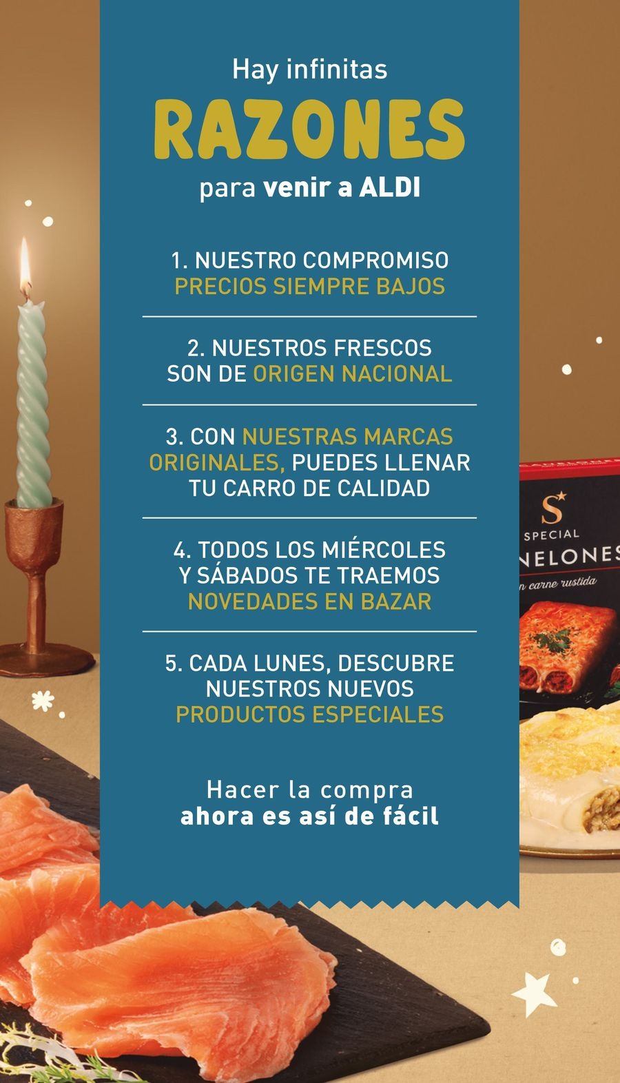 Ofertas de ALDI España de 4 a 10 diciembre 2024 ofertas semanales