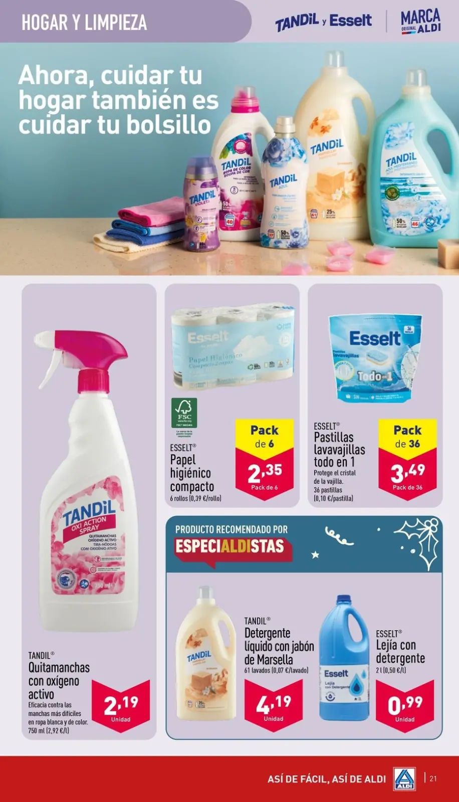 Página 21 en ofertas semanales en ALDI España