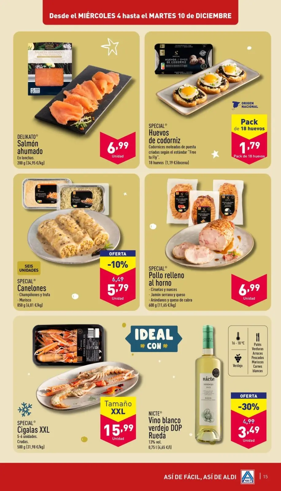Página 15 en ofertas semanales en ALDI España