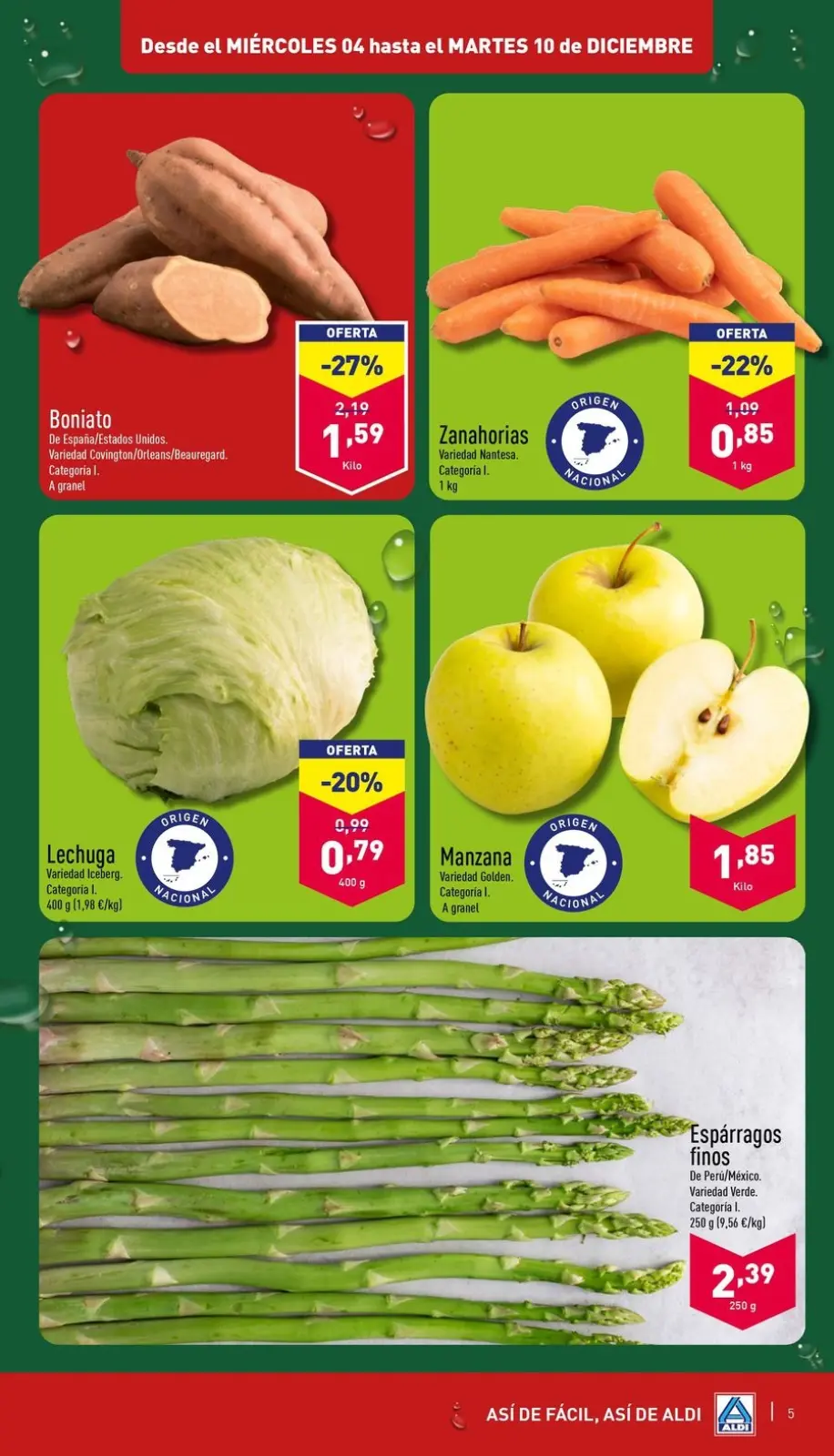 Página 5 en Promoción especial en ALDI España