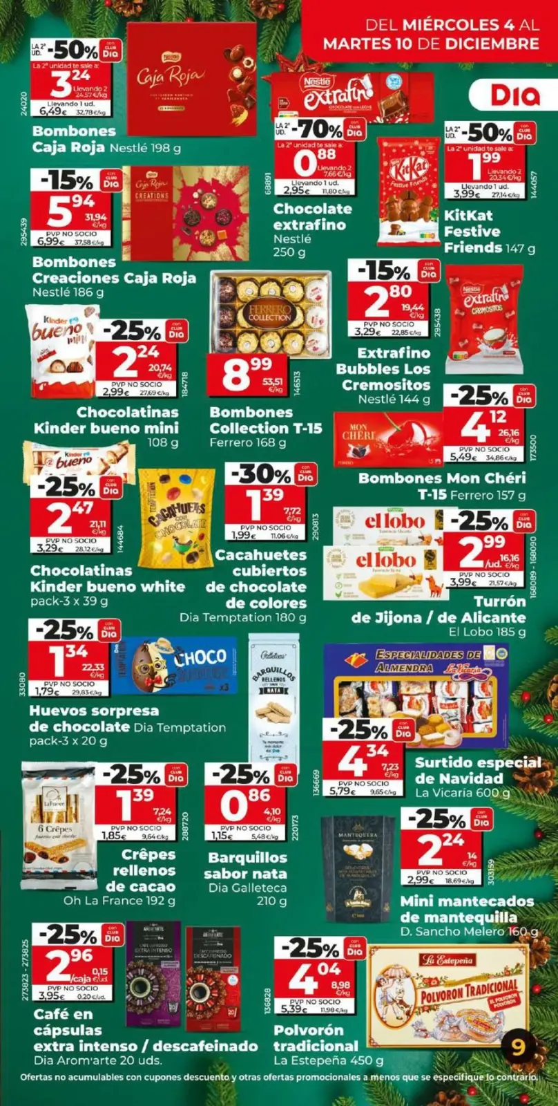 Page 9 dans Offres d'inauguration chez Dia Espagne