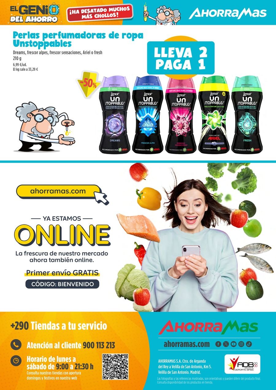 Ofertas de Ahorramas España de 28 noviembre a 11 diciembre 2024 Genio del ahorro