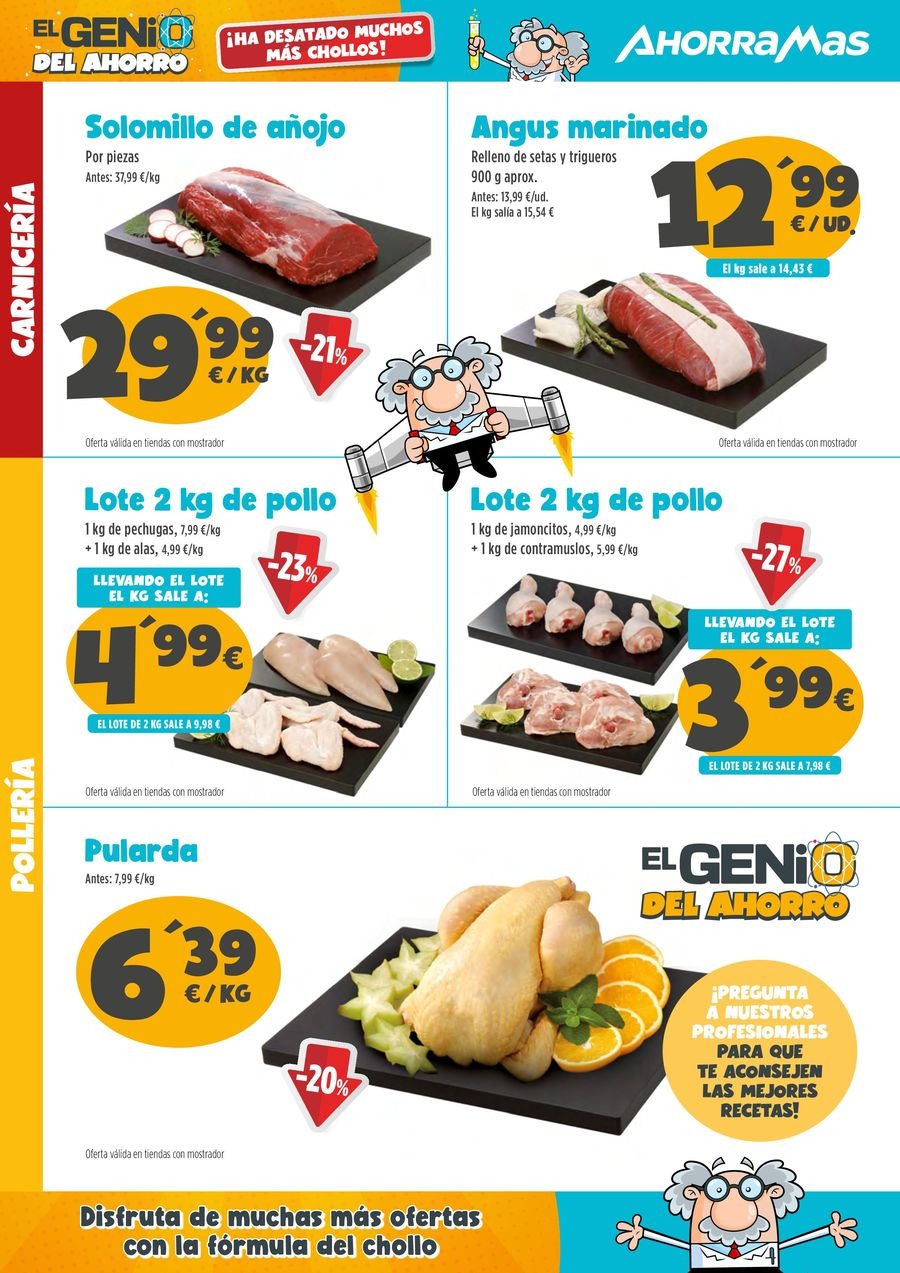 Ofertas de Ahorramas España de 28 noviembre a 11 diciembre 2024 Genio del ahorro