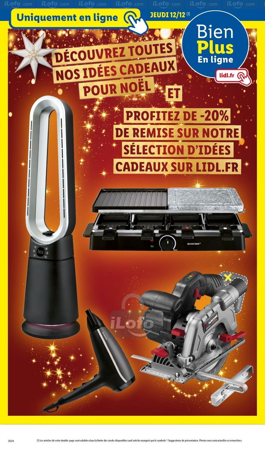 Offres Lidl France de 12 à 17 décembre 2024 Offres d'hiver