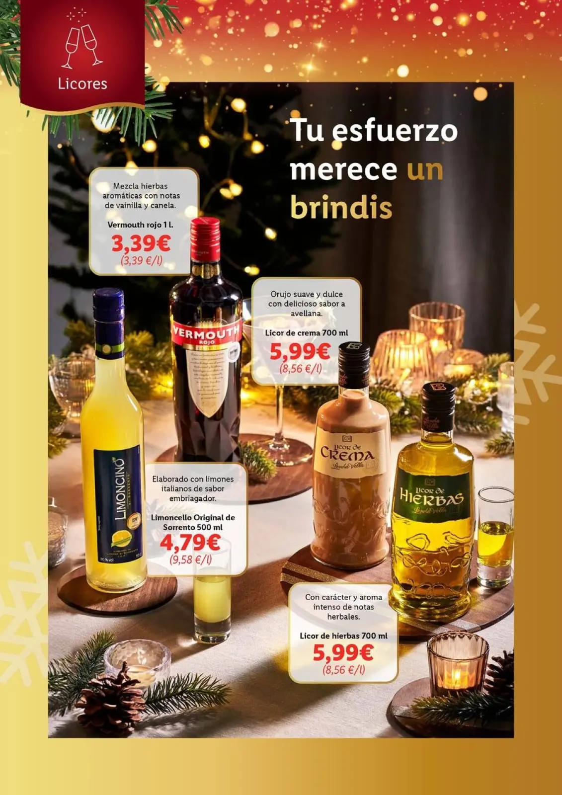 Page 38 dans MAGAZINE DE NOËL chez Lidl Espagne